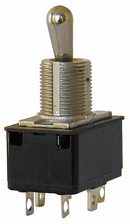 Toggle Switch On/None/On DPST