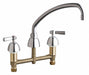 Low Arc Chrome Chicago Faucets 201