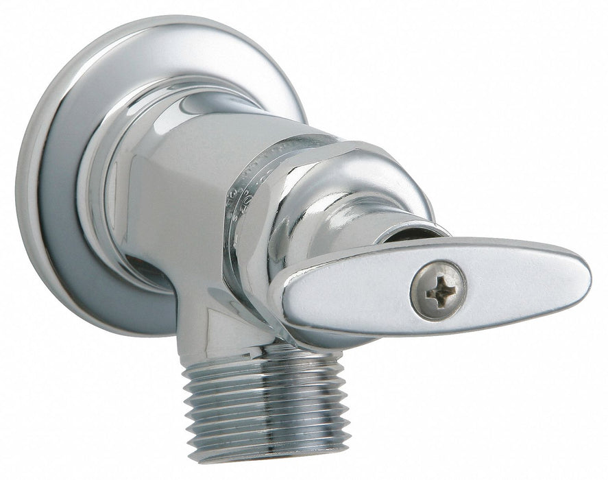 Straight Chrome Chicago Faucets 7.0gpm