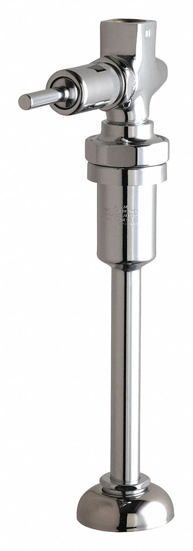 Straight Urinal Valve With Riser