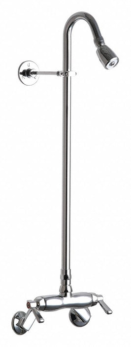 Exposed Two Handle Shower Fitting With