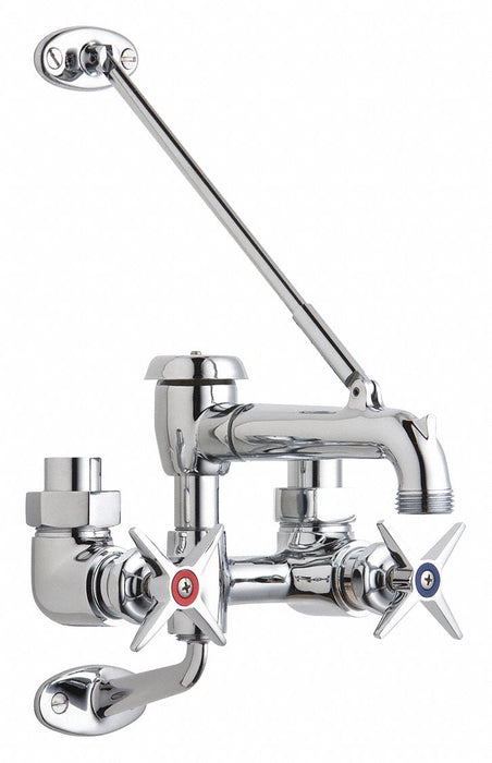 Exposed Hot And Cold Water Service