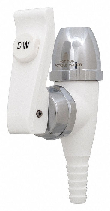 Laboratory Serrated Nozzle With Valve