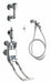 Pedal Valve Bed Pan Cleaner With