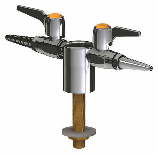 Turret With Two Ball Valves 180Deg