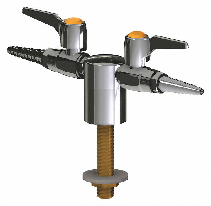 Turret With Two Ball Valves 180Deg