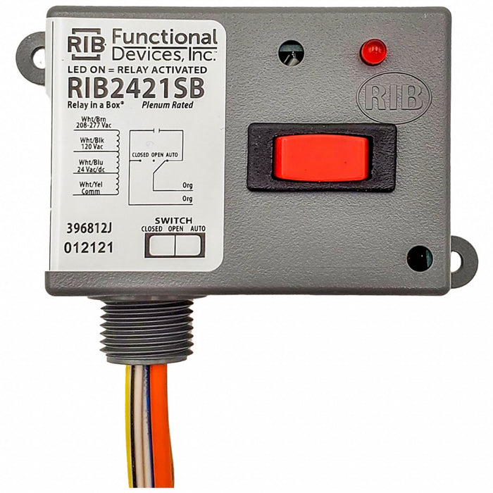 Pre-Wired Relay 208VAC SPST-NO 20A