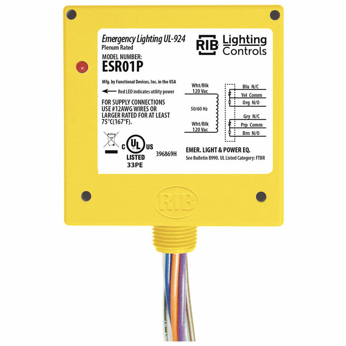 EnclosedPre-Wired Relay 120VAC DPDT 20A