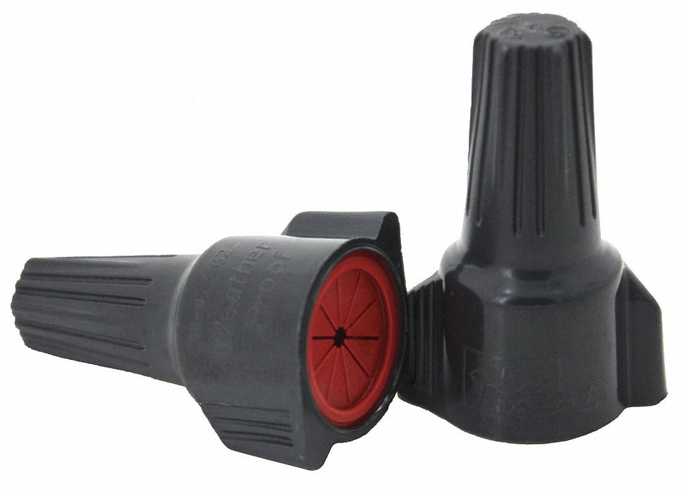 TwistOnWireConnector Gry/Rd 600V PK20