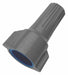 TwistOnWireConnector Blu/Gry 600V PK50