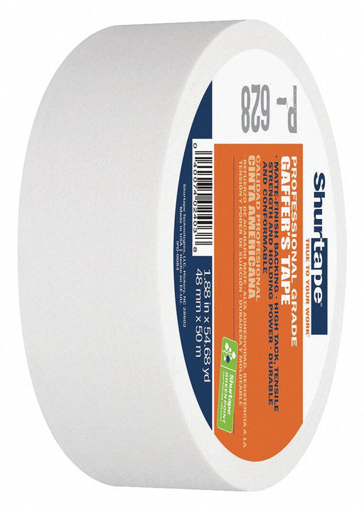 Gaffer s Tape White 1 7/8inx54.5 yd PK24