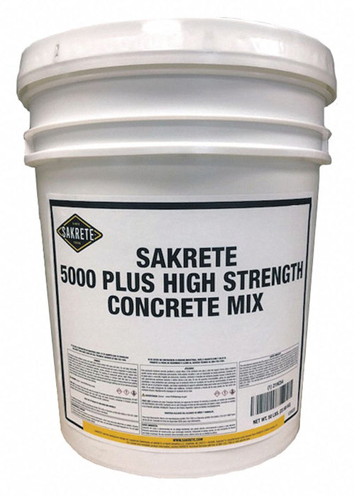 Concrete Mix Pail 50 lb 5000 Plus