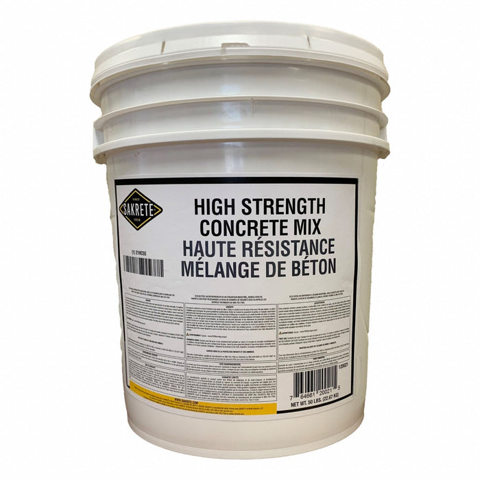 Concrete Mix Pail 50 lb High Strength