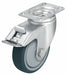 Plate Caster Swivel Polyurethane 5 1/8 H