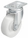 Plate Caster Swivel 5 1/8 H