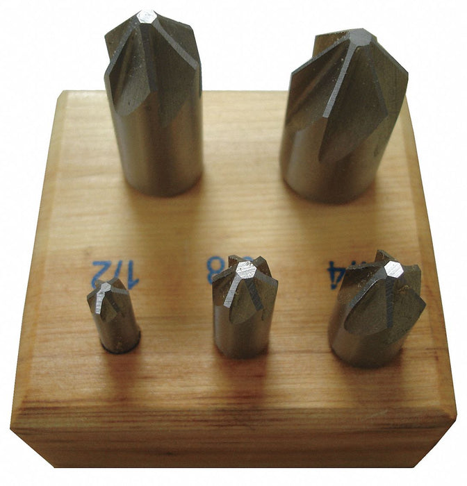 CountersinkSet 82 5 HighSpeedSteel