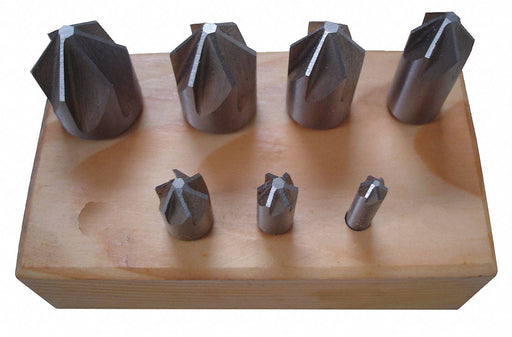 Countersink Set 7 PC 6 FL 82 Deg HSS