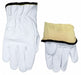 H5449 Leather Gloves White XL PR