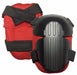 Knee Pad UNIV Hook/Loop Black/Red PR