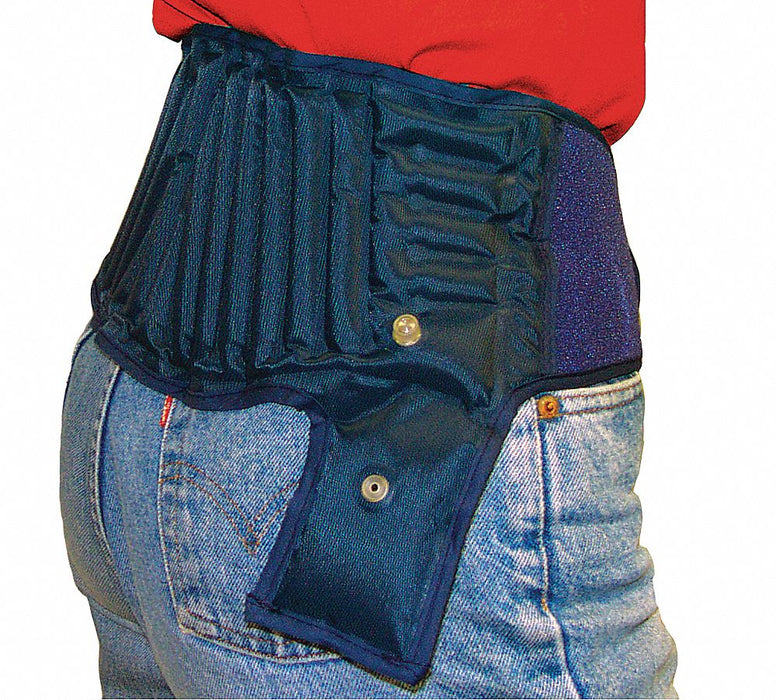 Back Support Blue Neoprene Nylon M