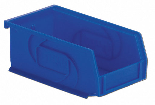 Hang and Stack Bin Blue PP 3 in