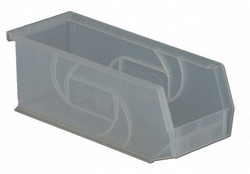 Hang and Stack Bin Clear PP 4 in