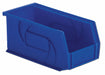 Hang and Stack Bin Blue PP 5 in