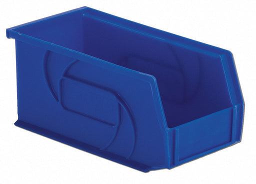 Hang and Stack Bin Blue PP 5 in