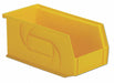Hang and Stack Bin Yellow PP 5 in