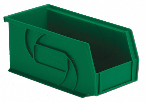 Hang and Stack Bin Green PP 5 in