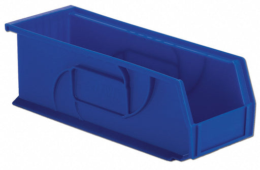 Hang and Stack Bin Blue PP 5 in