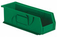 Hang and Stack Bin Green PP 5 in