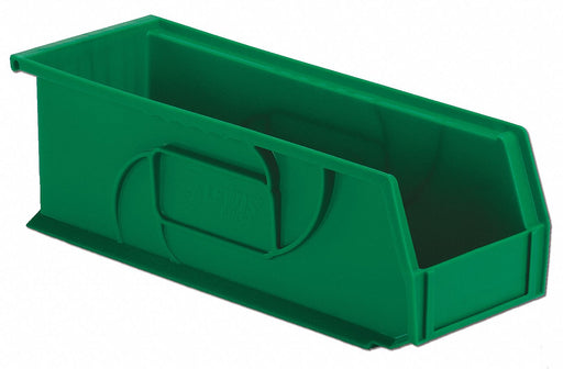 Hang and Stack Bin Green PP 5 in