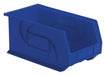 Hang and Stack Bin Blue PP 7 in