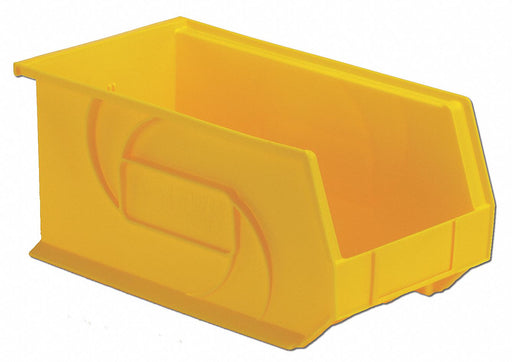 Hang and Stack Bin Yellow PP 7 in