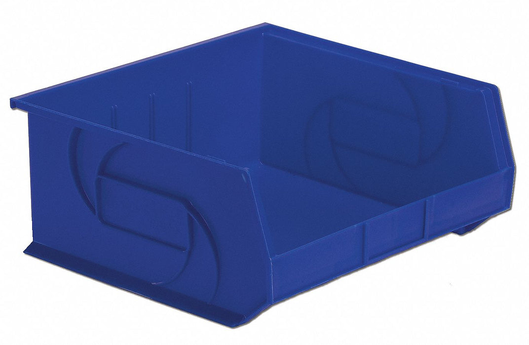 Hang and Stack Bin Blue PP 7 in