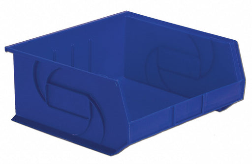 Hang and Stack Bin Blue PP 7 in