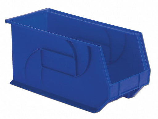Hang and Stack Bin Blue PP 9 in