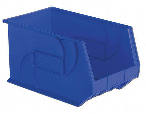 Hang and Stack Bin Blue PP 10 in