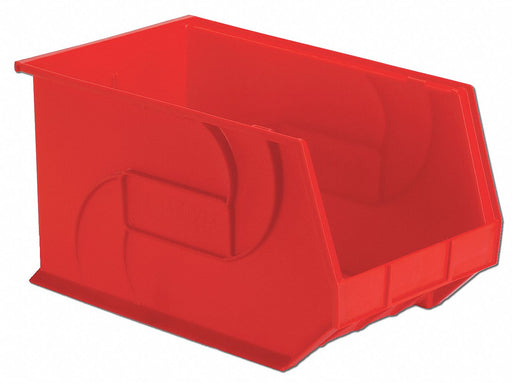 Hang and Stack Bin Red PP 10 in