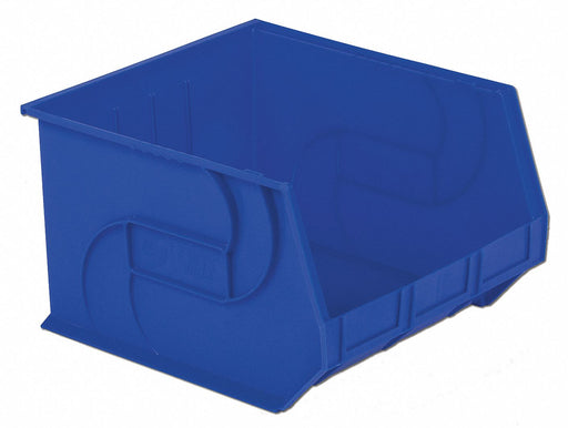 Hang and Stack Bin Blue PP 11 in