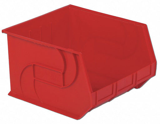 Hang and Stack Bin Red PP 11 in