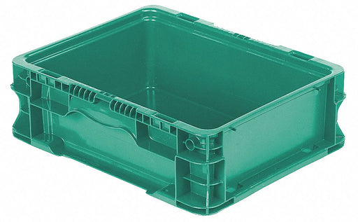 E9243 Straight Wall Ctr Green Solid PP