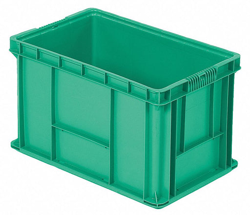 E7308 Straight Wall Ctr Green Solid PP