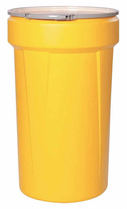 Transport Drum HDPE 39.125 in H White