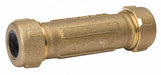 Compression Coupling Brass 3/4 in