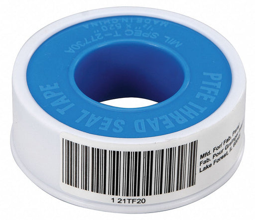 Thread Sealant Tape 1/2 W White
