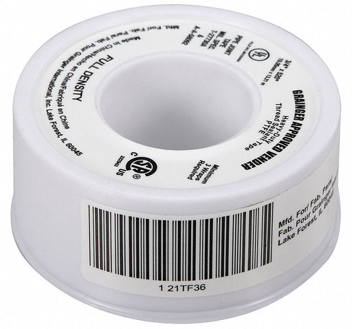 Thread Sealant Tape 3/4 W White
