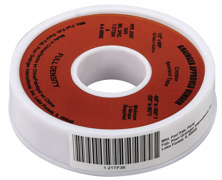 Anti-Seize Tape 1/2 W Copper