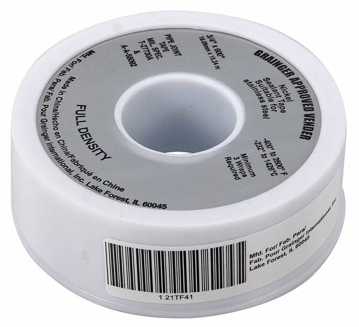 Thread Sealant Tape 3/4 W Gray